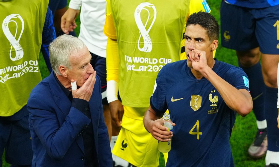 Didier Deschamps i Raphael Varane