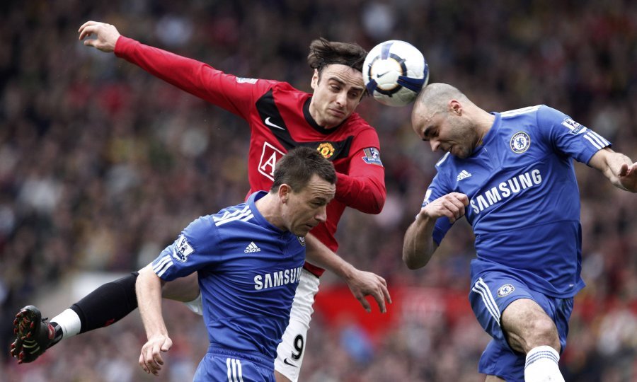 Alex Dmitar Berbatov John Terry Manchester United Chelsea