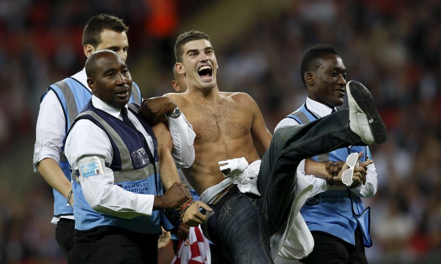 Wembley navijač streaker