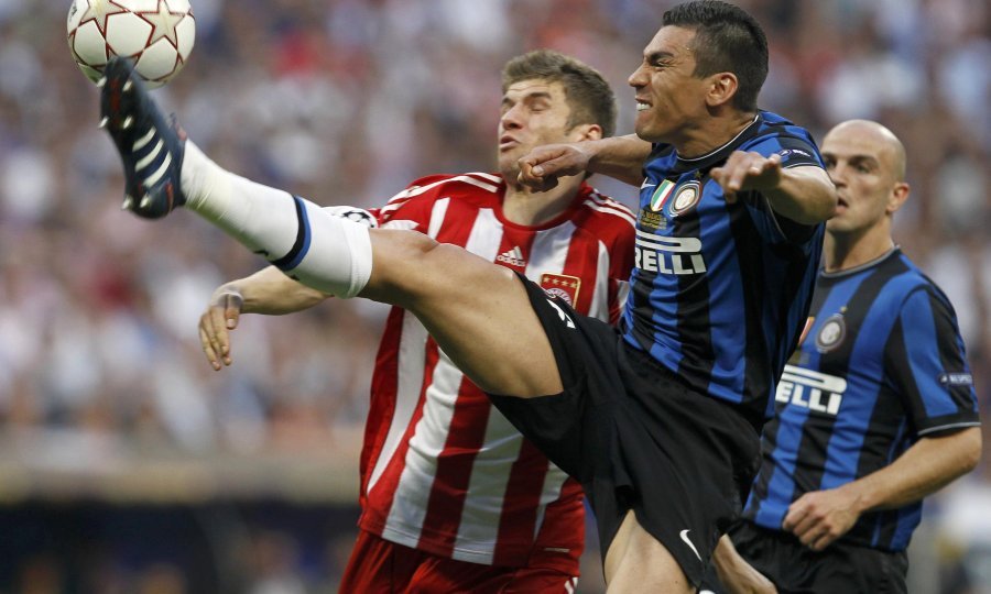 Bayern - Inter, Lucio i Müller