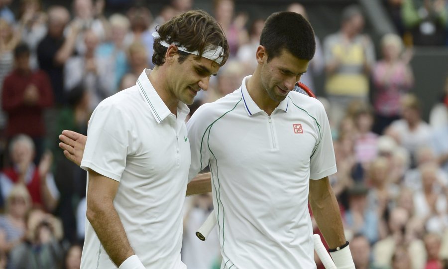 Novak Đoković Roger Federer Wimbledon