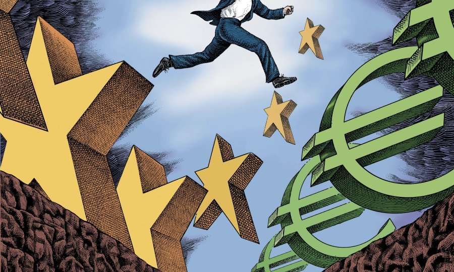 europska unija procjep rupa euro