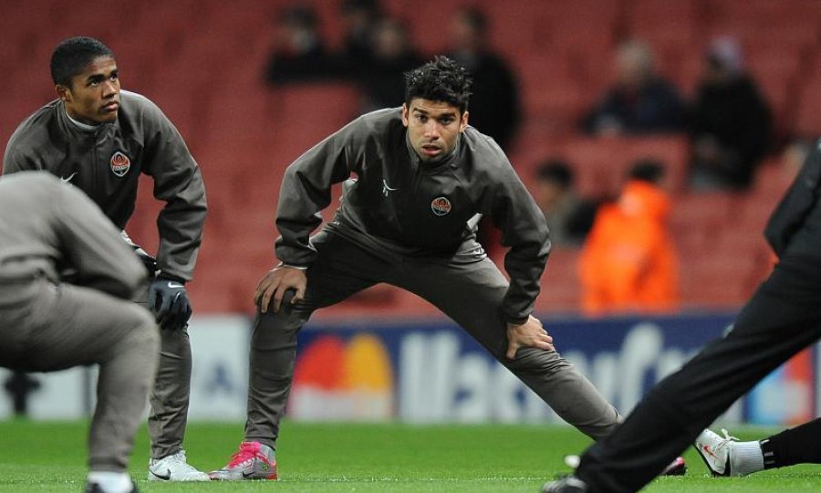 Eduardo da Silva Šahtar trening 2011