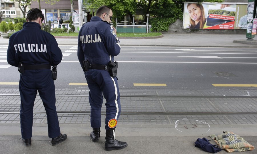 prometna nesreća pješakinja policija očevid