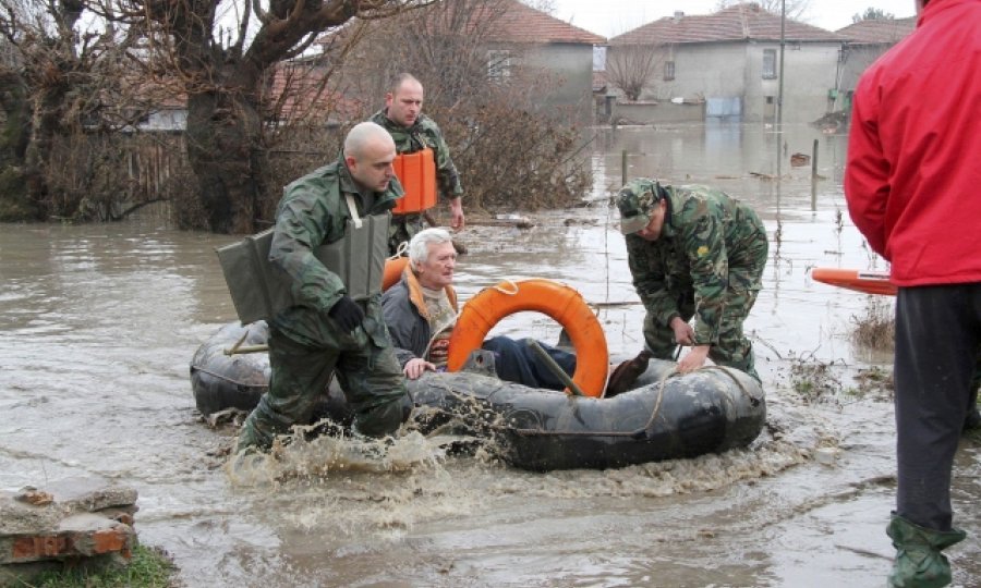 Izlijevanje rijeke u Bugarskoj