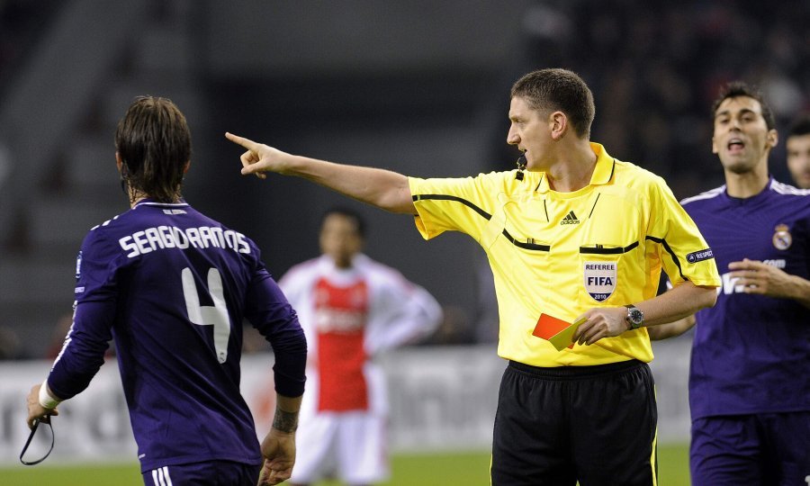 Sergio Ramos Real Madrid Craig Thomson