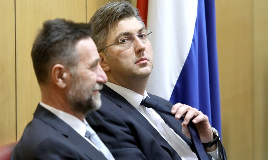 Pavo Barišić i Andrej Plenković