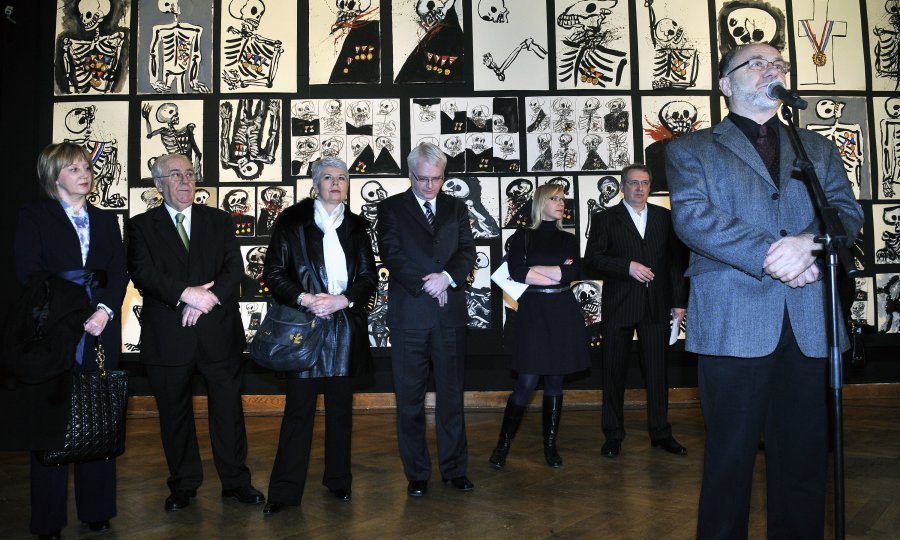 Đurđa Adlešič, Božo Biškupić, Jadranka Kosor i Ivo Josipović