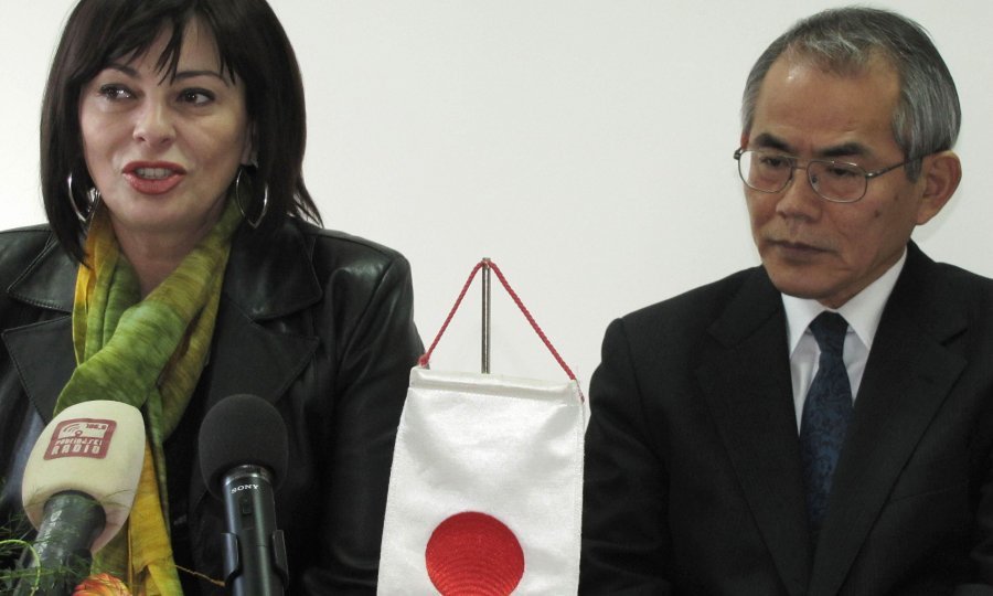 Yoshio Tamura i Marina Lovrić Merzel