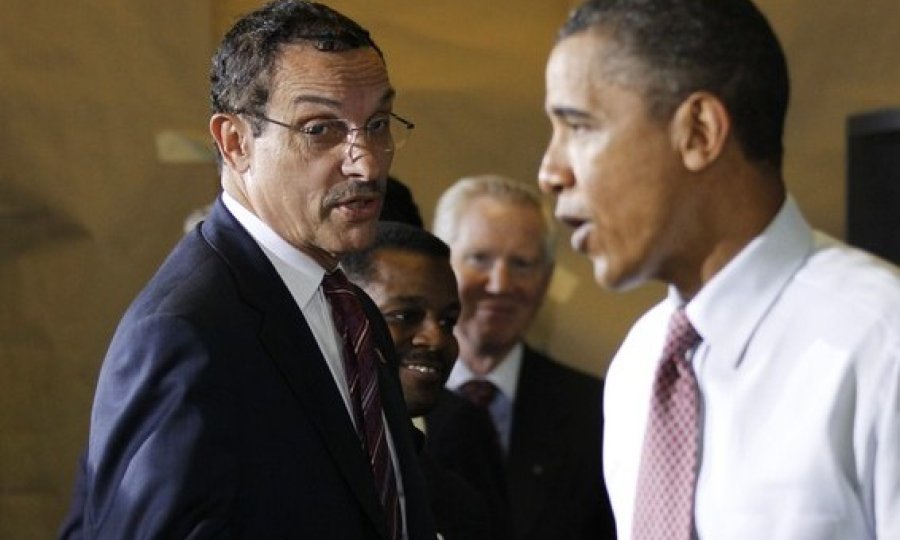 Vincent Gray i Barack Obama