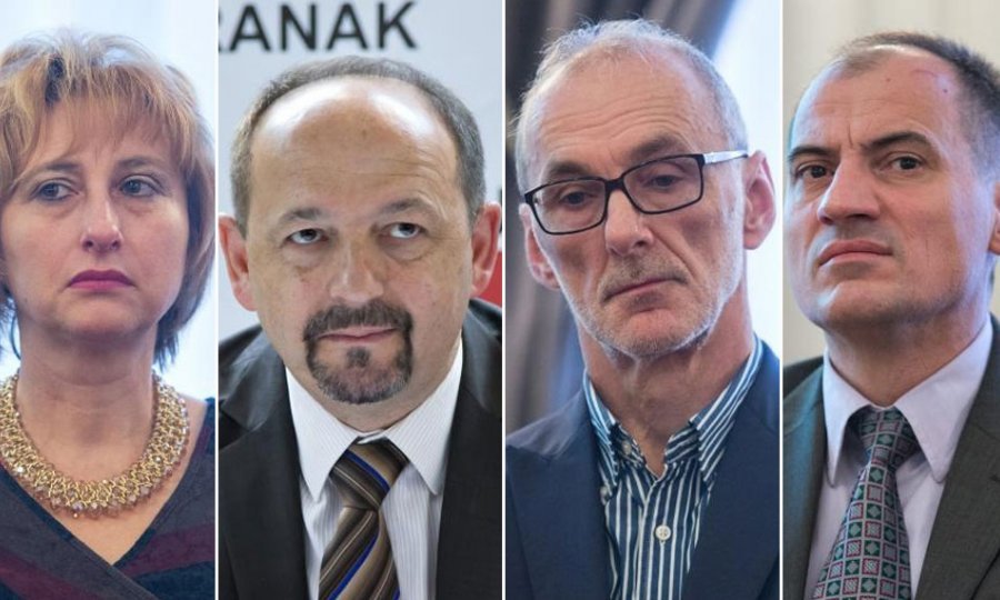 Gordana Rusak, Ivan Lovrinović, Robert Podolnjak, Slaven Dobrović