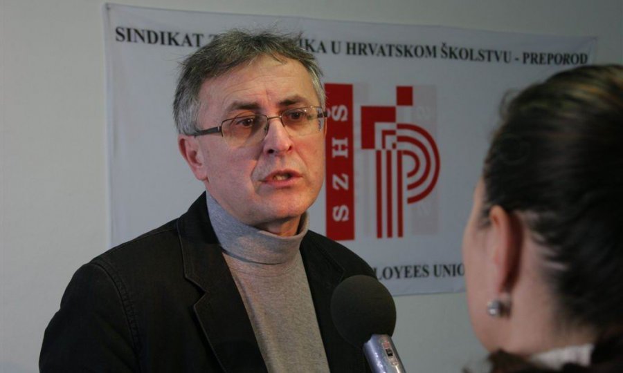 Predsjednik Sindikata Preporodc Željko Stipić