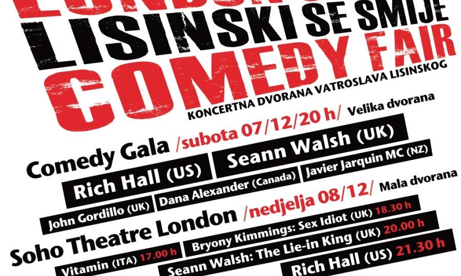 London Calling Lisinski komedija