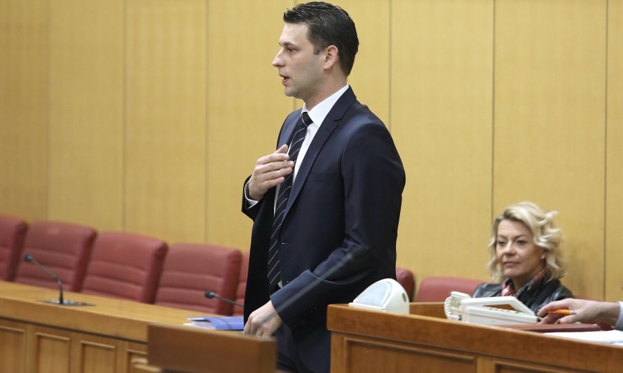Božo Petrov, predsjednik Hrvatskog sabora