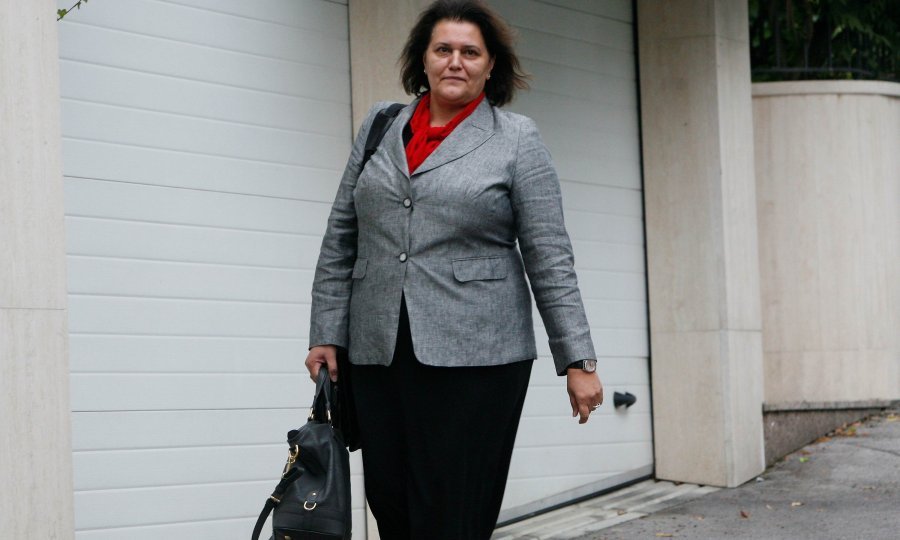 mirjana sanader pred kućom