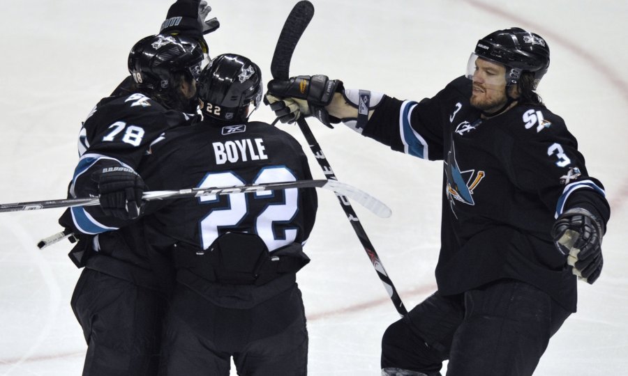 Benn Ferriero (lijevo), Dan Boyle i Douglas Murray