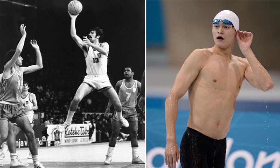 Nikola Plećaš i Sun Yang