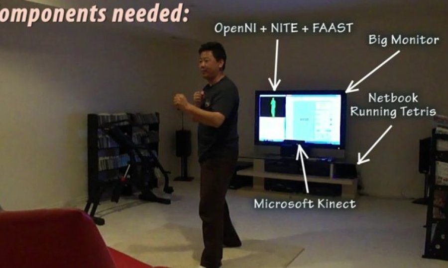 Lanny Lin Kung fu Tetris