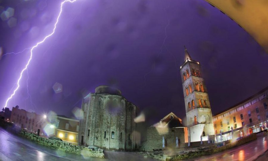 Zadar munja grom nevrijeme