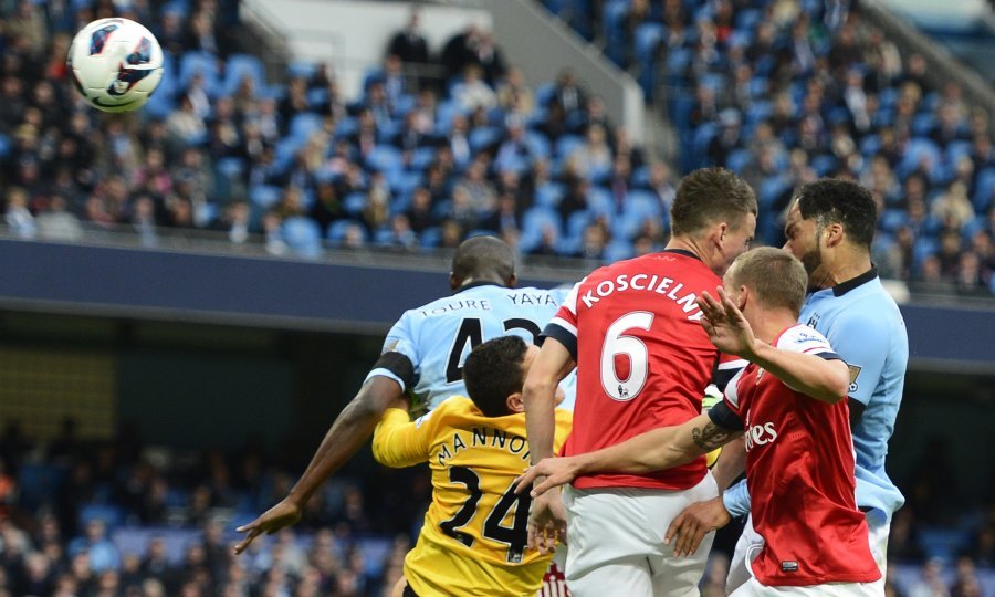 Arsenal Manchester City lescott Koscielny