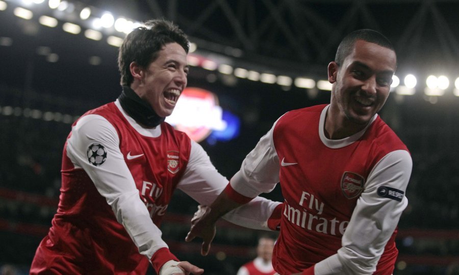 Samir Nasri i Theo Walcott