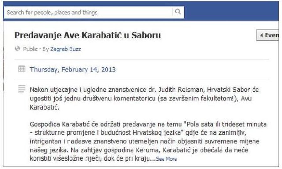 predavanje Ave Karabatić u Saboru