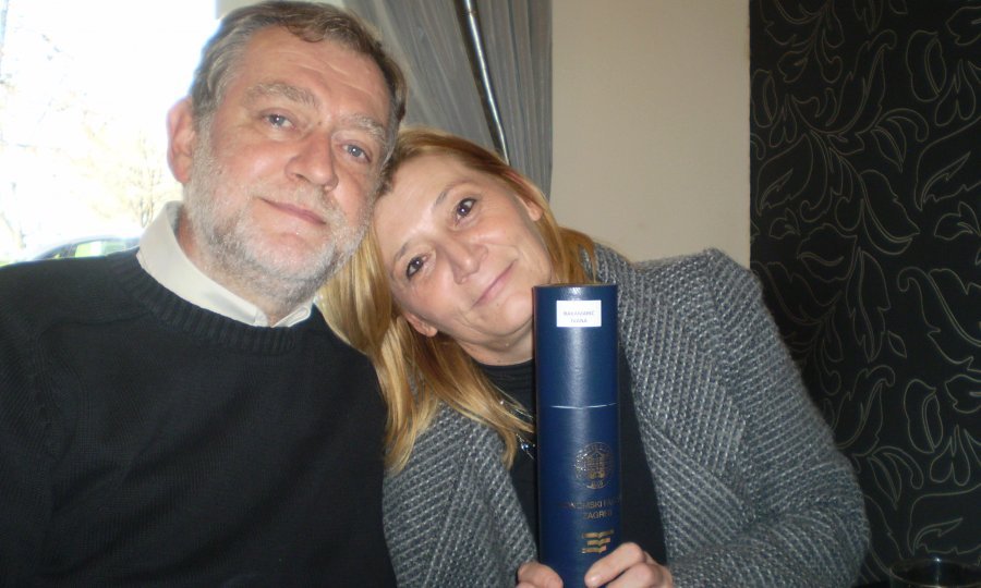 Vjeko i Ljiljana Rakamarić - treneri i igrači u bowling klubu Purger