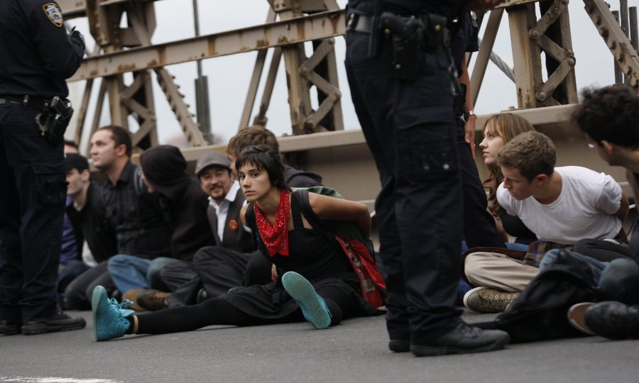 protest wall street