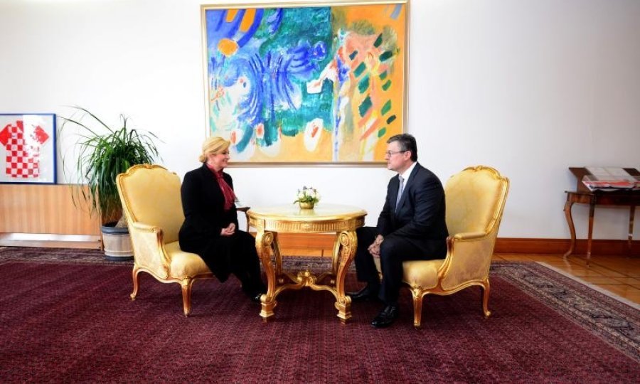 Kolinda Grabar Kitarović i Tihomir Orešković