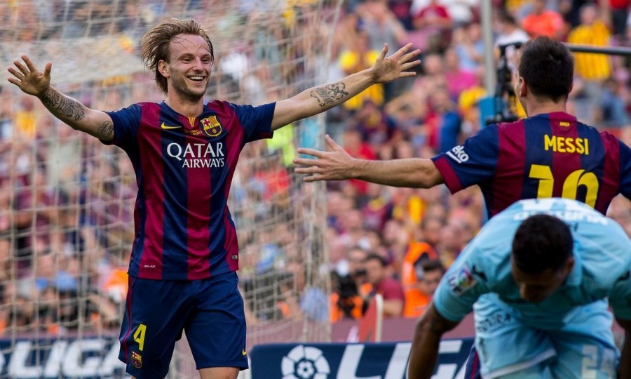 Ivan Rakitić i Leo Messi
