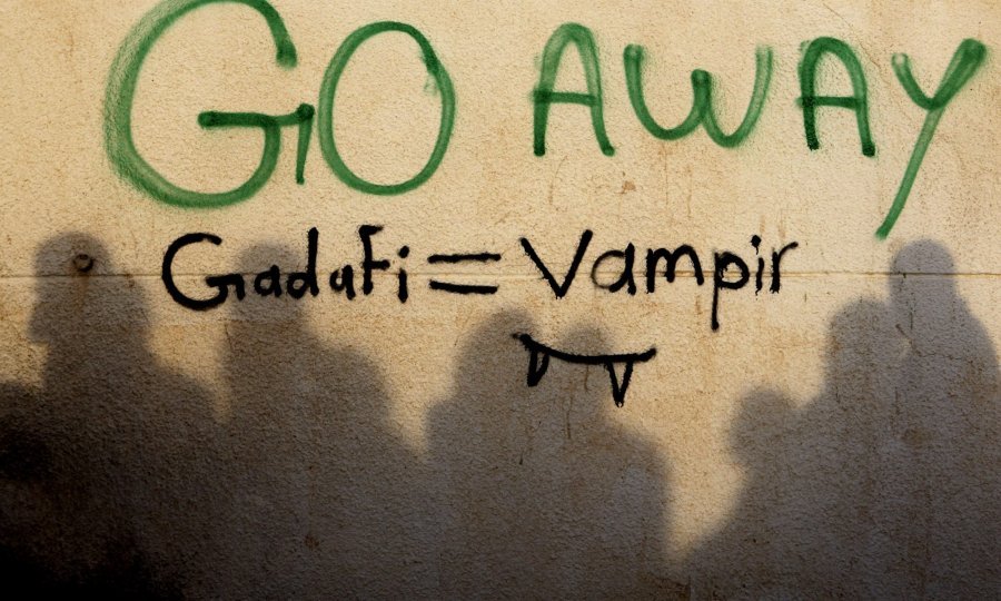 Moamer Gadafi Libija