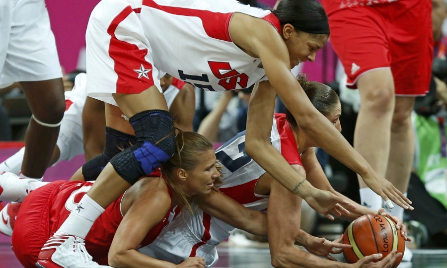 Iva Ciglar, Candace Parker i Diana Taurasi