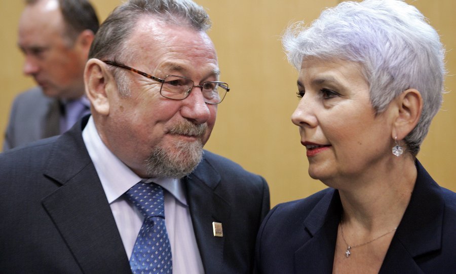 Vladimir Šeks i Jadranka Kosor