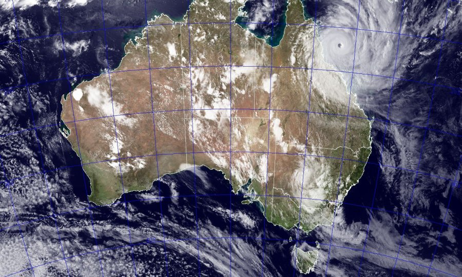 Uragan Yasi, Australija