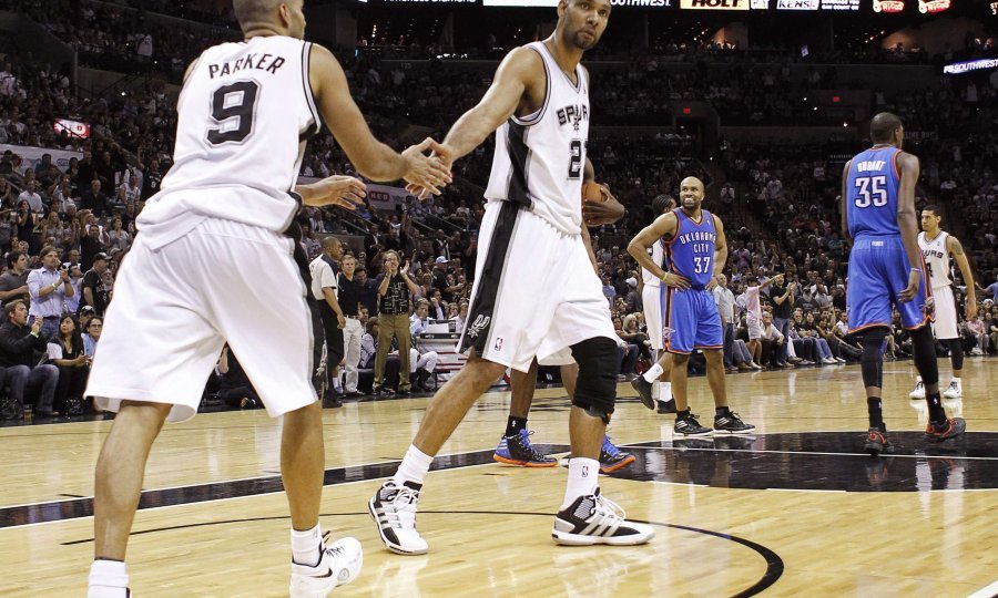 Tim Duncan i Tony Parker