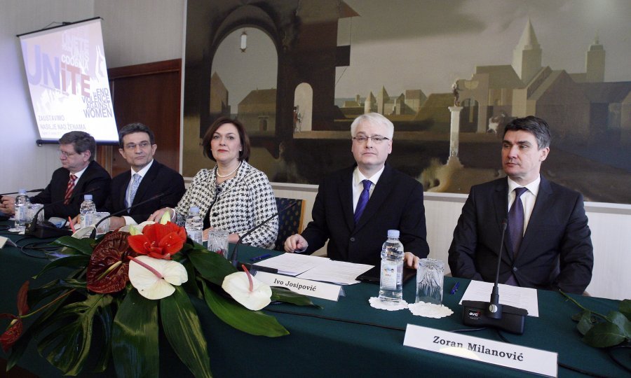 Mrsić, Šprem, supružnici Josipović, Milanović