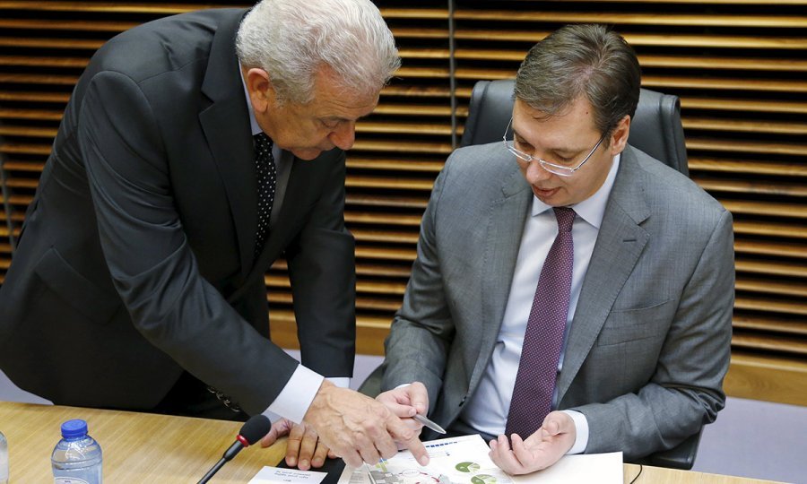 Dimitris Avramopoulos, Aleksandar Vučić