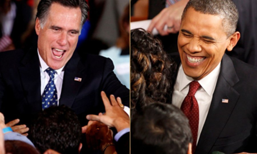 Mitt Romney i Barack Obama