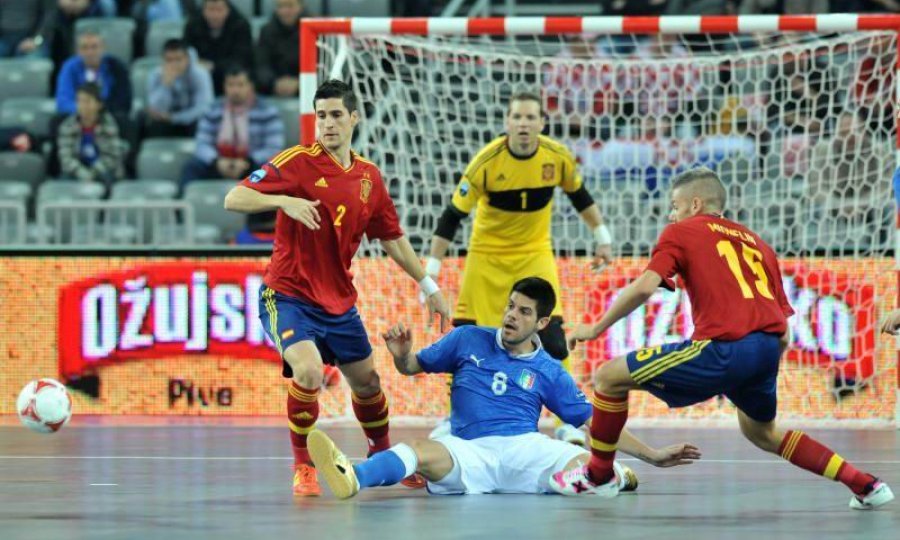 Španjolska - Italija, Ortiz, Alessandro Patias, Micuelin (futsal)