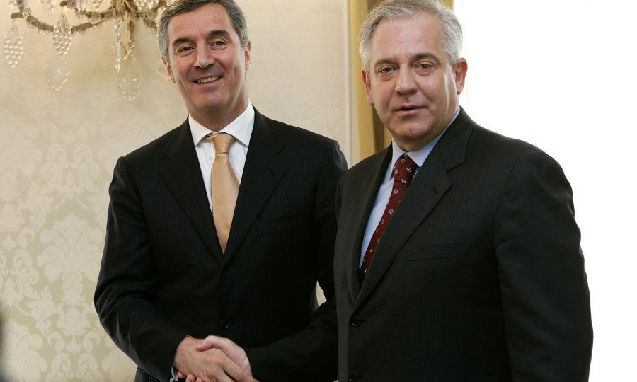 Milo Đukanović i Ivo Sanader