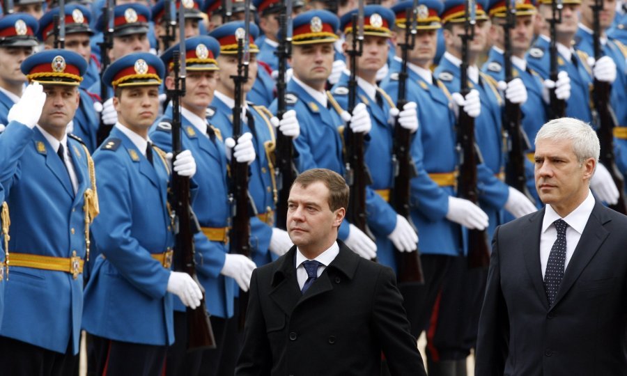 Dmitrij Medvedev i Boris Tadić