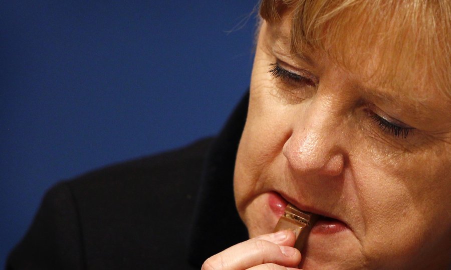 Angela Merkel čokolada