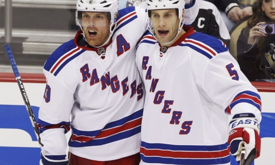 New York Rangers 2012 Dan Girardi Brad Richards