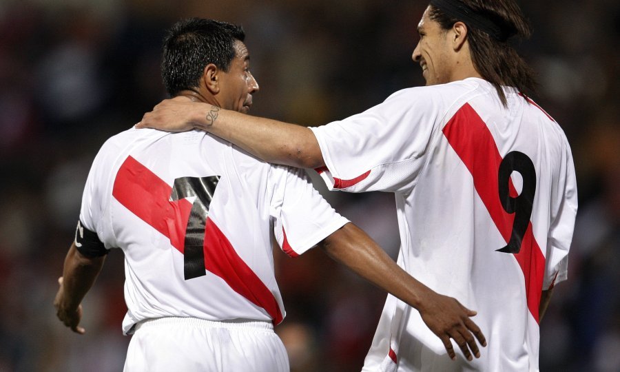 Nolberto Solano i Paolo Guerrero, Peru 2009