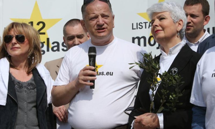 Nikica Gabrić i Jadranka Kosor