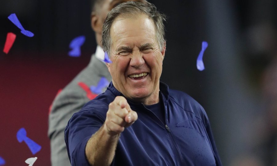 Bill Belichick, trener New England Patriotsa