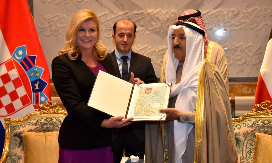 Kolinda Grabar Kitarović u Kuvajtu