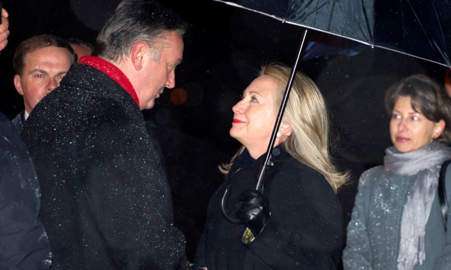 Zlatko Lagumdžija i Hillary Clinton