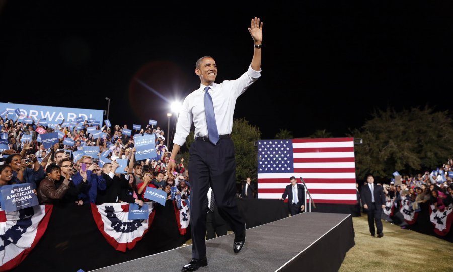 Mitt Romney i Barack Obama