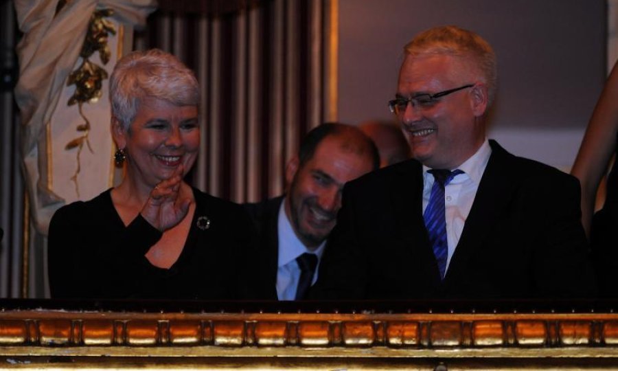 Jadranka Kosor i Ivo Josipović